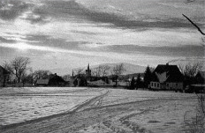 Historická fotografie obce Příchovice